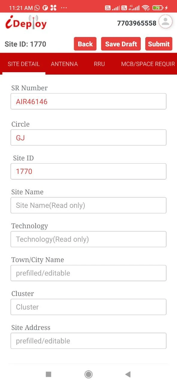iDeploy Field screenshot
